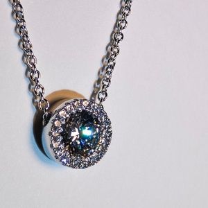Lafonn Signature Halo Pendant Necklace